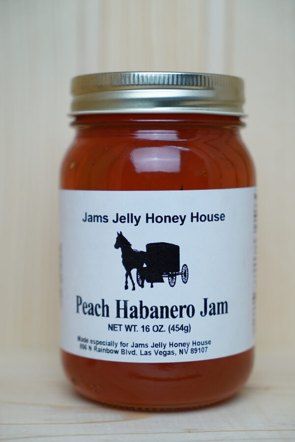 Peach Habanero jam