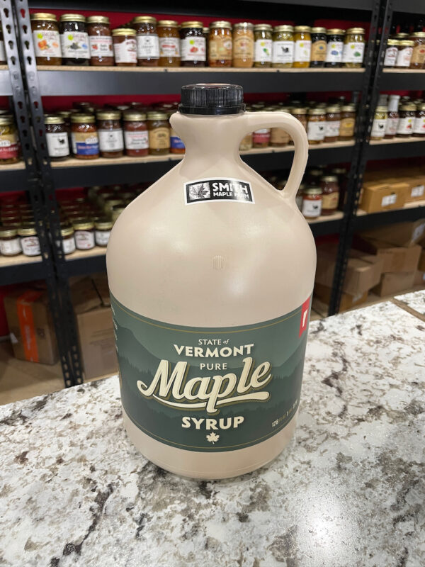pure Vermont maple syrup 1 gallon jug