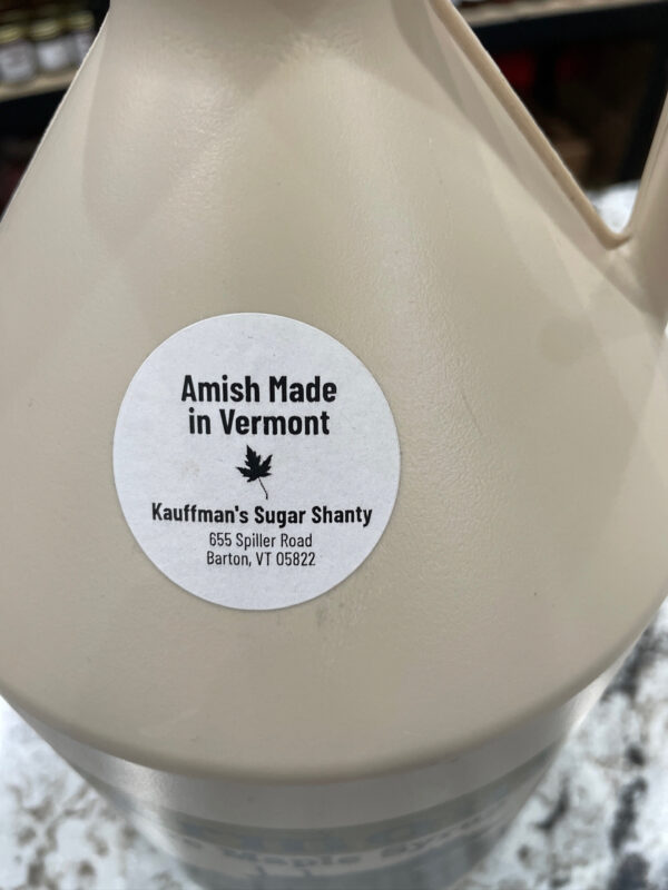 Amish Made Vermont Maple Syrup 1 Pint - Image 2