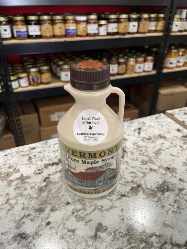 Amish Made Vermont Maple Syrup 1 Pint