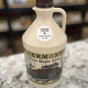 half gallon Amish made pure maple syrup